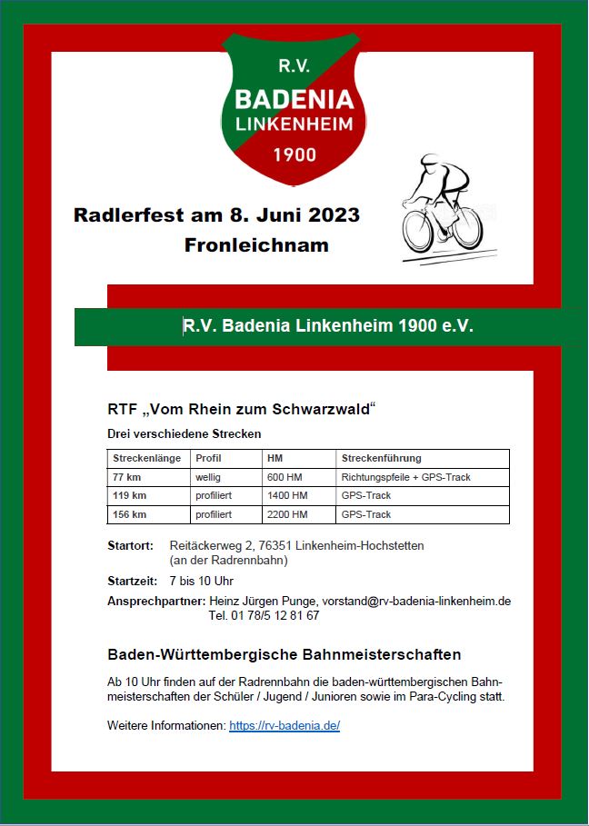 Flyer-Radlerfest-Badenia-2023